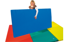 Valmat groen 200x100x6 cm met kleefhoeken