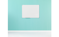 Whiteboard, wit emaille, Softline 8 mm - alu-profiel,150x200 cm