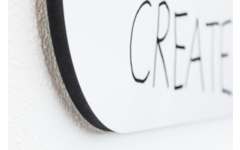 Whiteboard VisuWall met zwarte rand en afgeronde hoeken,  294 × 198 cm