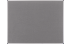 Viltbord 90 x 120 cm, grijs, ongemonteerd