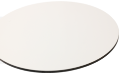 Whiteboard Chameleon emaille rond met zwarte rand Ø 98 cm
