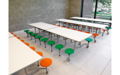 Rechthoekige tafel, 16-zitter 305 x 61 x 150 cm(LxBxH)