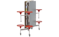 Rechthoekige tafel, 8-zitter 243 x 74 x 150 cm (LxBxH)