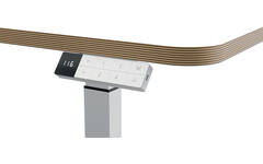 Leitz Ergo Elektrisch Zit-Sta Bureau (80x60 cm) met sta-op herinneringsfunctie