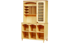 Kast multifunctioneel - Blad en onderstel van Esdoorn, PT1150