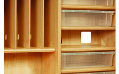 Kast multifunctioneel - Blad en onderstel van Esdoorn, PT1150