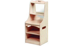 Opbergkast, naturel, hoogte 81 cm, PT209