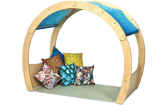 Grote gezellige grot met onderzeese accessoire-set, PT1023