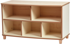 Kast met 5 vakken,  97,5 x 40 x 56 (lxbxh), PT1124