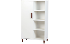 Kast met enkele deur, wit, PT936