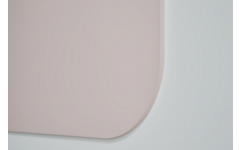 Chameleon Curve Wall - 198 x 294 cm (3 panelen), Satin Blossom