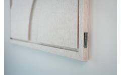 FLOW Large - Acoustic Art - Beige, 1 stuk, 120x80 cm