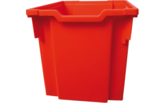 Gratnell lade F3 - 31 x 43 x 30 cm (lxdxh), rood / Flame Red (09)