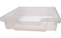 Gratnell lade F1 - 31 x 43 x 7,5 cm (lxdxh), transparant (20)