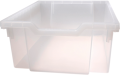 Gratnell lade F2 - 31 x 43 x 15 cm (lxdxh), transparant (20)