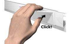 Supportclip wit