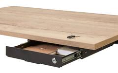 Lade voor onder bureau PL-S, zwart