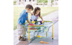 Zand-watertafel transparant