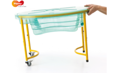 Zand-watertafel transparant