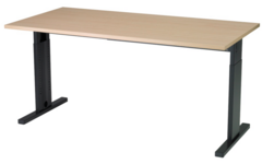 Werkplek T45 180 x 90 cm melamine, 73 cm hoog