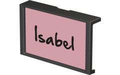 Info Rail me, me-clips, set van 10 stuks, zwart