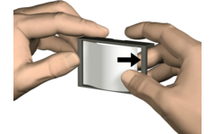 Info Rail me, me-clips, set van 10 stuks, zwart