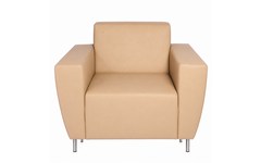 Fauteuil Rolo, op poten, stof 7x 32M1709 classic java