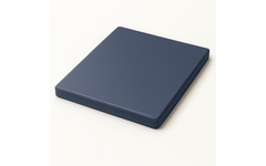Aankleedmatras 95 x 70 x 4 cm, stof 7x 32M2799 donkerblauw