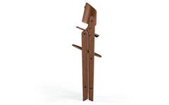 Kinderstoel - CLICK&FOLD All Natural Dark