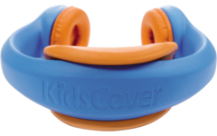 Safe 'n Sound hoofdtelefoon blauw, met afneembare textiel kabel