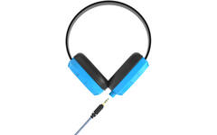 Lumaz Edu Hoofdtelefoon set van 6 st. (Blauw) + 2 kabels Mini-jack en USB-C