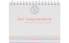 Het Gespreksblok 148 x 210 mm, 80 pagina's