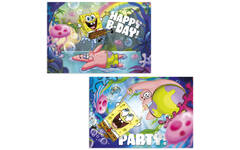 Miniposters 1064 sponge bob, 2 motieven, 20 stuks