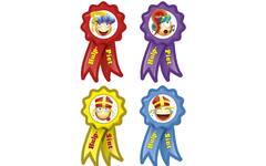 Hulpjesstickers Sint en Piet 131, 80 stuks