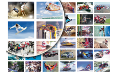Beloningsstickers Sport in beeld 162, 36 motieven, 828 stuks