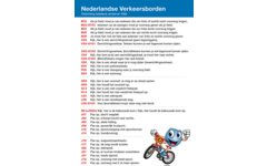 Beloningsstickers Verkeersborden 106, 70 motieven, 700 stuks