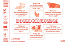 Beloningsstickers 408 boerderijdieren, 36 motieven, 720 stuks