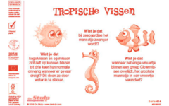 Beloningsstickers 414 kleurige vissen, 48 motieven, 960 stuks