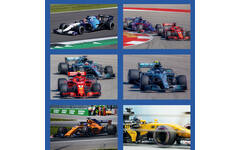 Beloningsstickers 113 Formule 1 36 motieven, 720 stickers