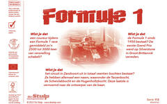 Beloningsstickers 113 Formule 1 36 motieven, 720 stickers