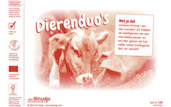 Beloningsstickers 126 Dierenduo's  Zuid Afrika 30 motieven, 600 stickers