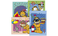 Miniposters Garfield 1097 4 motieven, 20 stuks