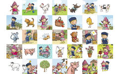 Beloningsstickers Fien en Teun 474 35 motieven, 700 stickers