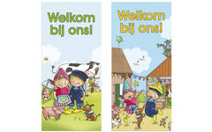 Oproepkaart Fien en Teun 5295 2 motieven, 25 stuks