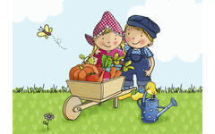 Miniposters Fien en Teun 1078 2 motieven, 20 stuks