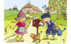 Miniposters Fien en Teun 1078 2 motieven, 20 stuks