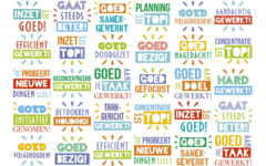 Beloningsstickers 464 Mindset Teksten, 30 motieven, 600 stuks