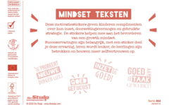 Beloningsstickers 464 Mindset Teksten, 30 motieven, 600 stuks