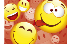 Miniposters 1074 Smileys, 4 motieven, 20 stuks