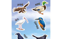 Beloningsstickers 149 Vogels 36 motieven, 720 stuks